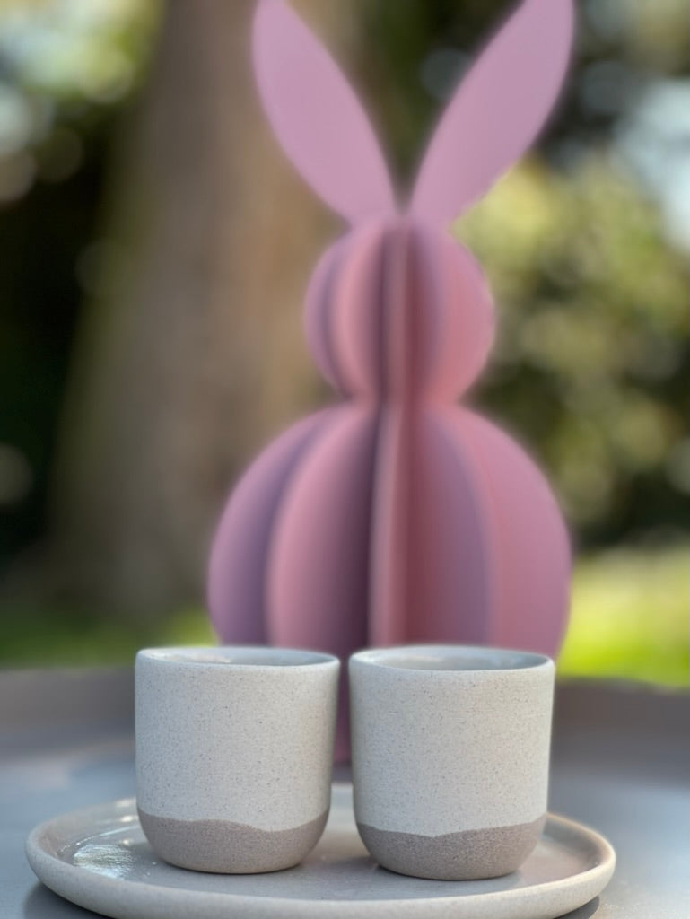 Badlands espresso cups (set of 2) - handcrafted in Southern Spai