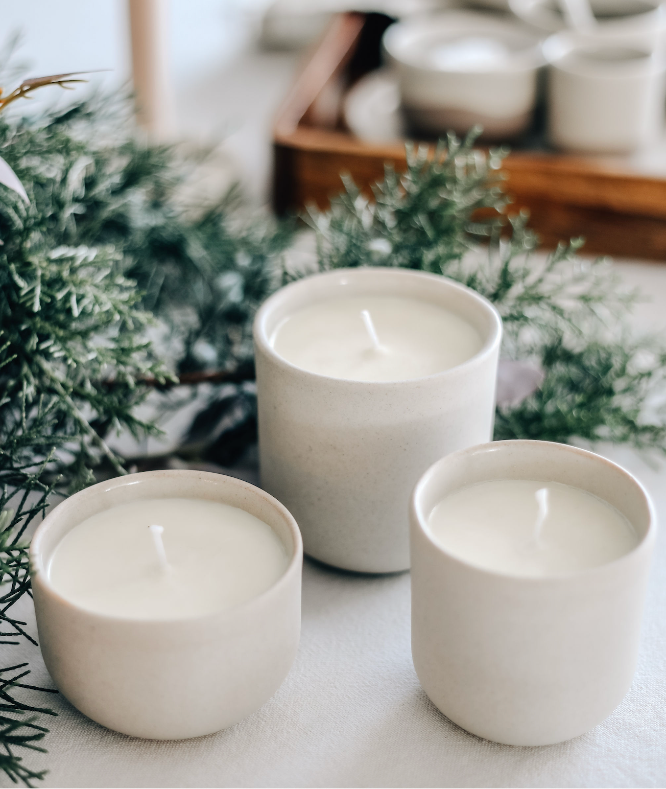 NEU!! Duftkerze in Marga-Keramik – Orange & Wiederverwendbare Tasse