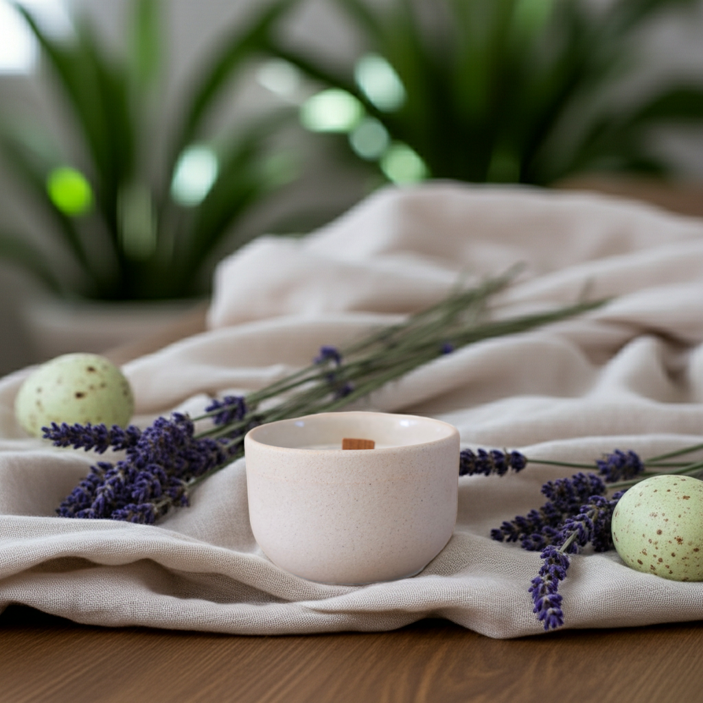 Lavender candle