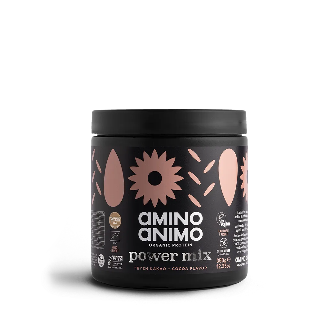 Power Mix Kakao, Bio Veganes Protein, 350 g