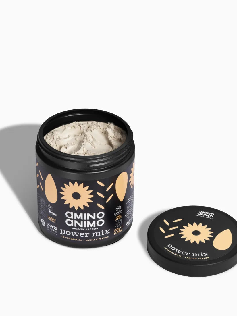 Power Mix Vanille · Bio-veganes Protein · 350 g