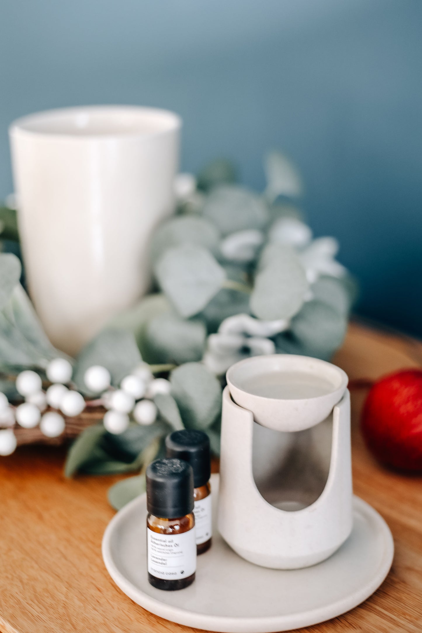 Natural clay essential oil diffuser - Handmade in Southern Spain