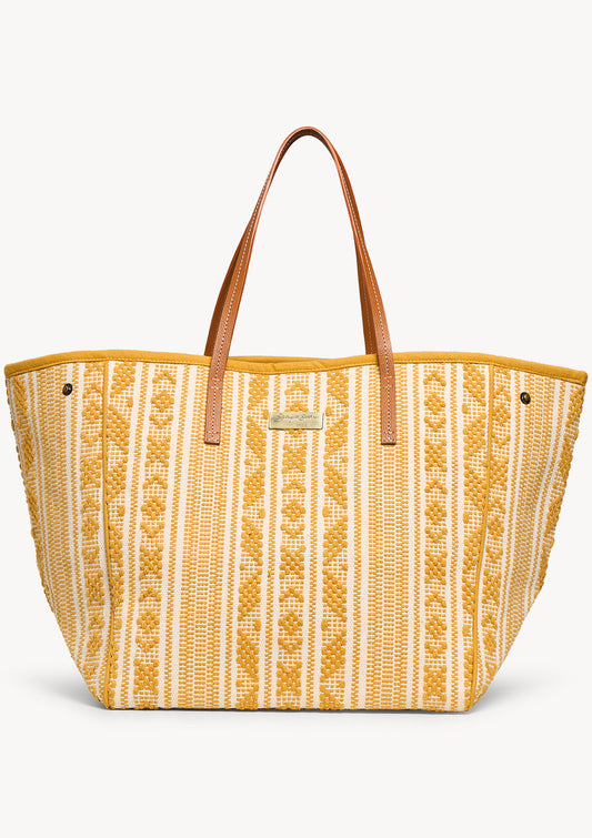 Gabie tote bag mustard / Pre-order
