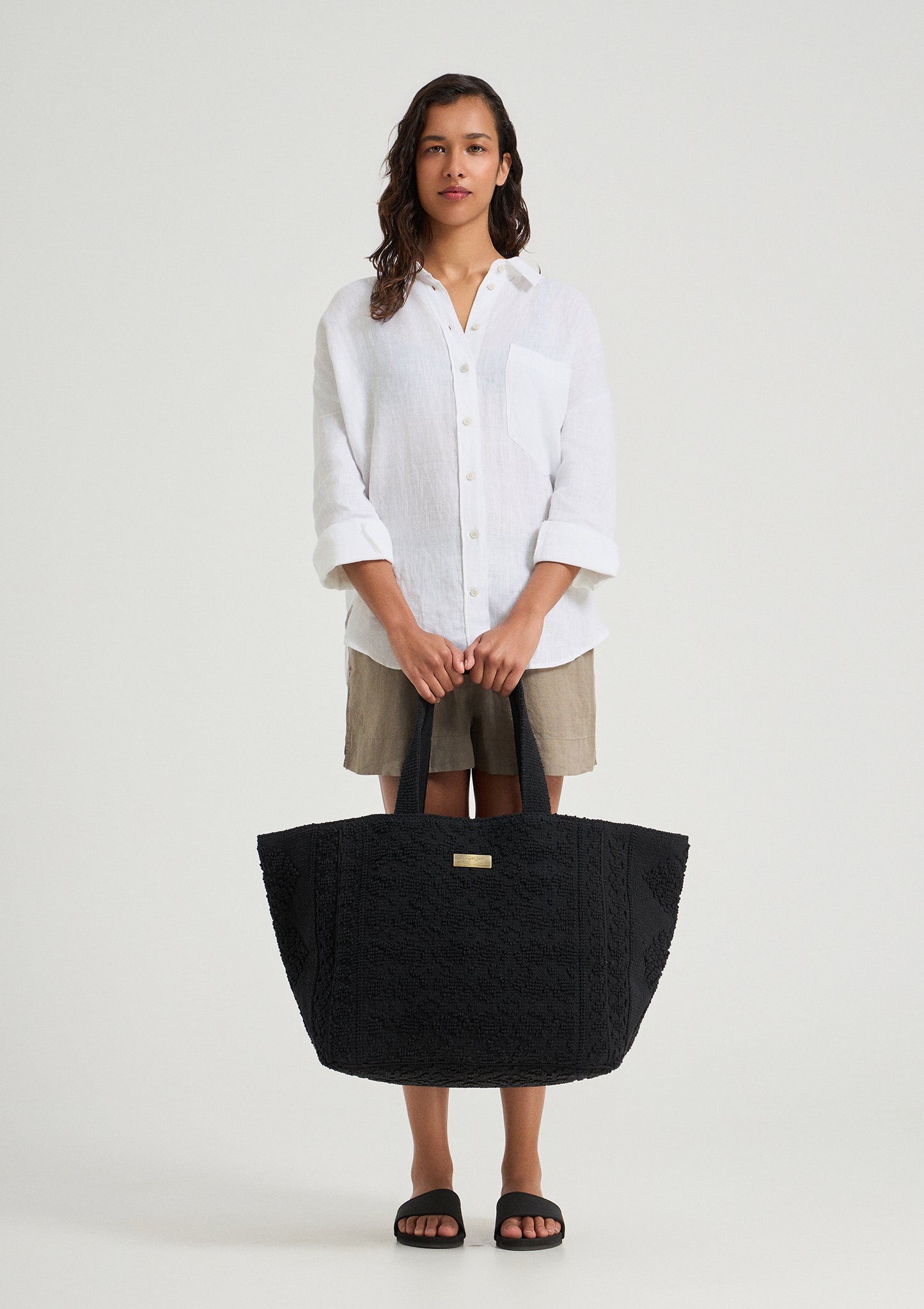 Hermosa tote bag black / Pre-order