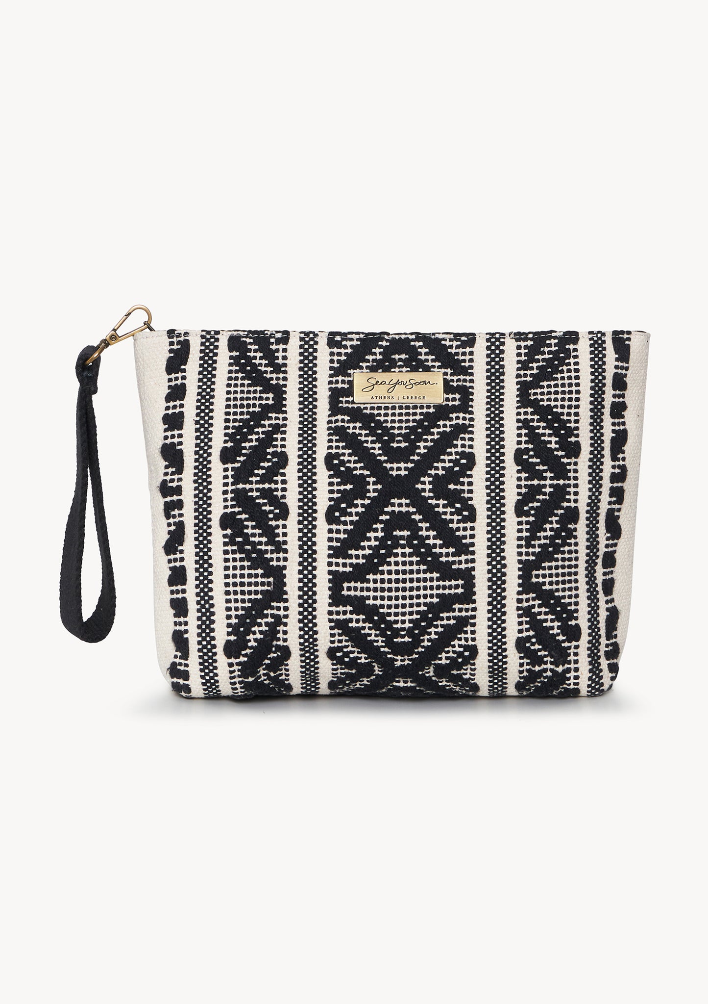 Sorrento midi clutch bag black / Pre-order