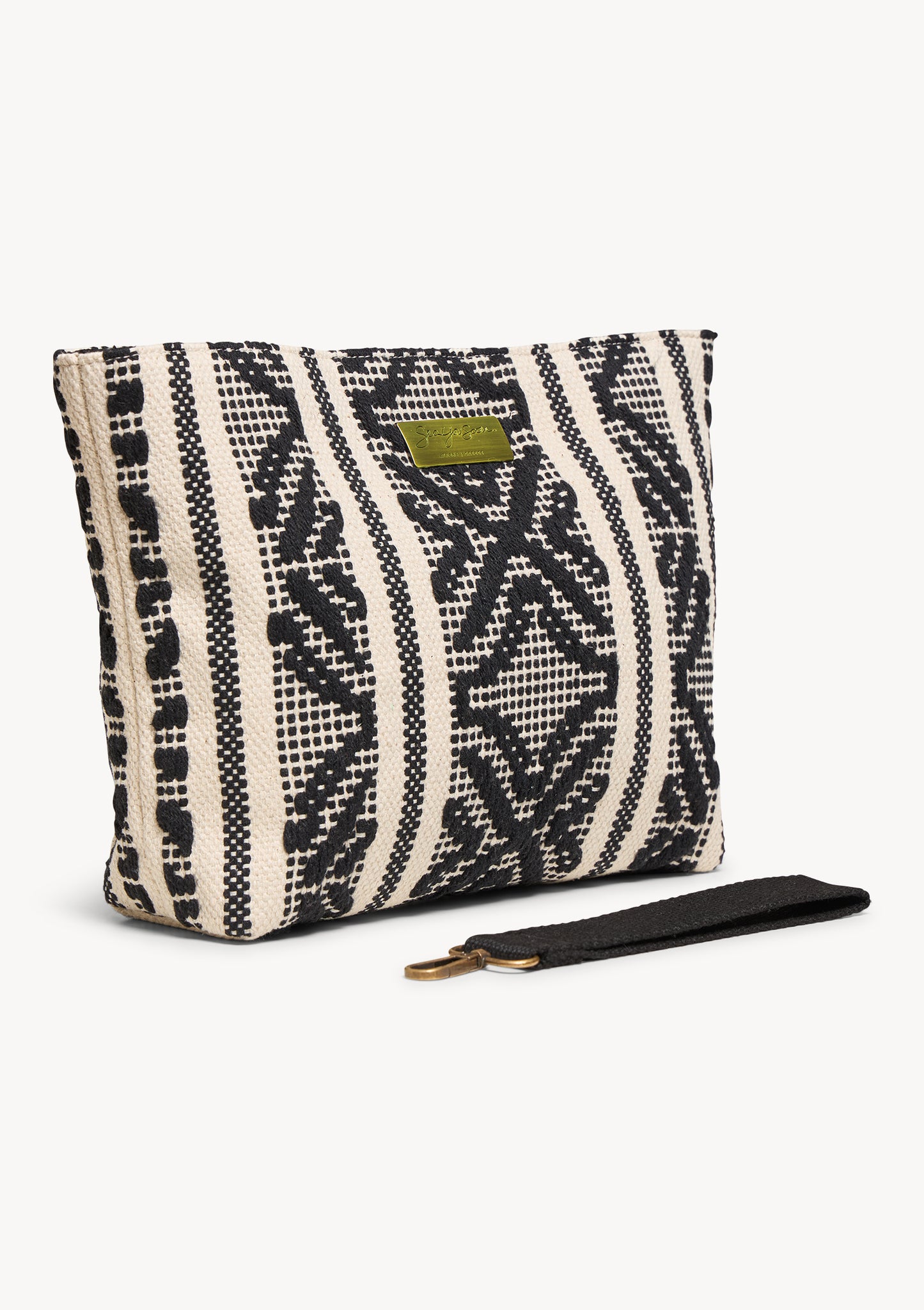 Sorrento midi clutch bag black / Pre-order